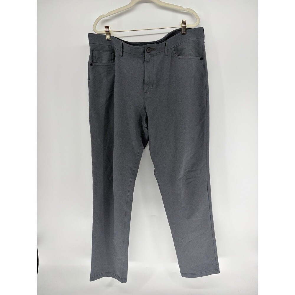 Public Rec Dealmaker 5-Pocket Pants Mens 38x34 Gray Straight Stretch Workwear